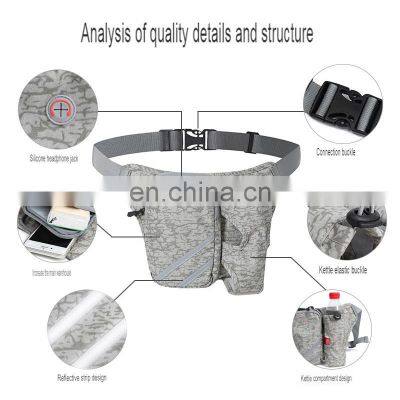 Wholesale Nylon Premium Green Unisex Best Custom Logo Luxury Sport Waist Running Belt photo-5