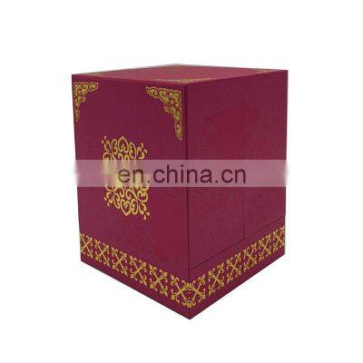 No Sticker Customized Size Wholesale Paper Carton Box With Color Print for Perfume Bottle Cosmetic Gift Packaging