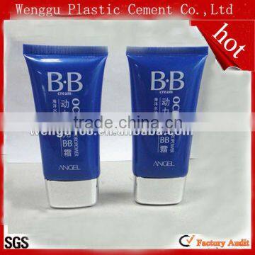 35mm BB cream tube,CC cream oval soft tube offset printing or silk screen printing