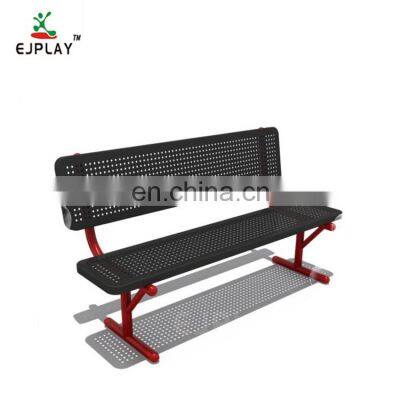 Metal Steel Material Outdoor Park Garden Metal Bench Chair,Garden Chair