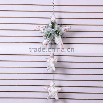 New design 110cm snowing christmas star decoration