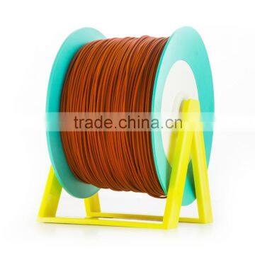 Pla 3d Printer Material Orange Brick Filament With the New Spool Convertible Into a Coat Hanger. Spool Holder Included. photo-2