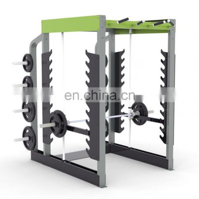 whole sale price Commercial gym equipment fitness ASJ-S868 multi functional trainer 3D smith machine