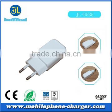 Universal plug for EU US wall charger with CE ROHS certification usb travel charger