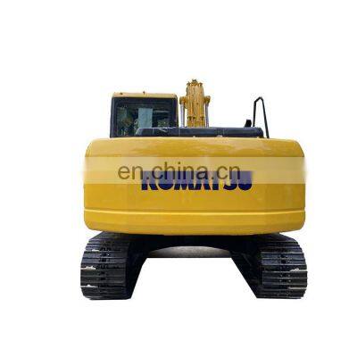 good condition used excavator komatsu pc130 machine for sale at low price