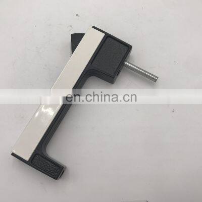 Cranked Upvc Hardware Aluminium Pull Door Handle With Hook photo-3