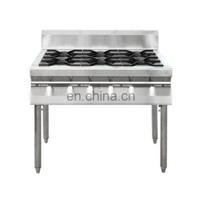 Four head casserole commercial  casserole Korean Commercial casserole rice gas stove 2-8 burners wholesale