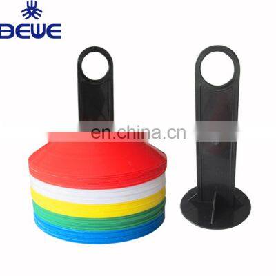 Cheap Colorful Plastic Soccer Feild Markers Disc Cones Training