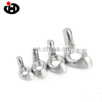 Factory  Hardware Fasteners Hot Sales Stainless Steel Butterfly Wing Nuts