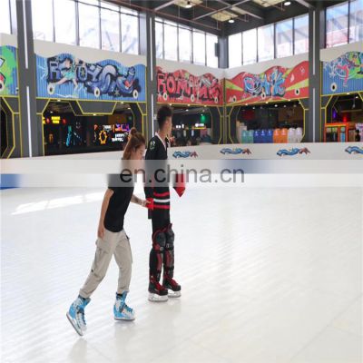 Self-lubricating Low Friction hielo sintetico hockey boards ice skating indoor material  hockey boards