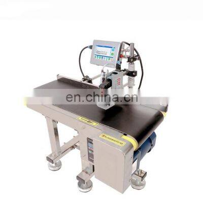 25.4mm Large Font Printing Small Automatic Online TIJ Continuous Inkjet Printer for Carton Packaging Logo QR Code photo-4