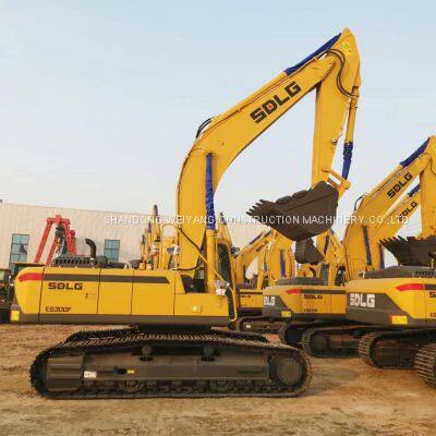 SDLG hydraulic excavators E6300F with 1.4M3 bucket good price