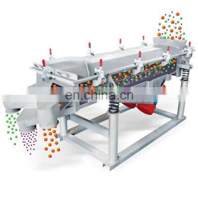 Silica sand rotex small linear vibrating screen machine factory price for powder