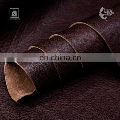 Best Selling Good Quality Full Grain Matte Vegetable Tanned Genuine Leather at Factory Price