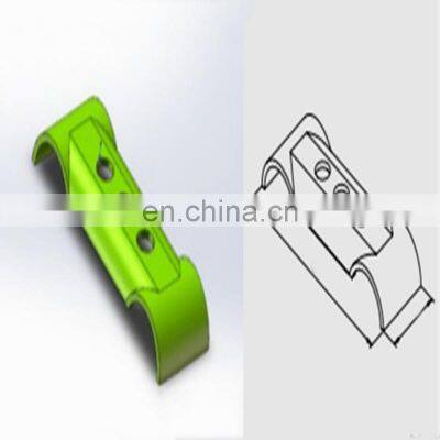 Low Price Quick Release Double Spiral Better Iron Mounting Pipe Fixing Clamp