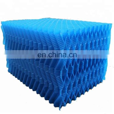 750mm blue black color PVC Filler  Cooling Tower Film Fill Packing Cooling Tower Fill Media