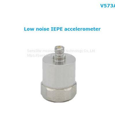 V573A/V574A Low noise IEPE accelerometer,vibration sensor