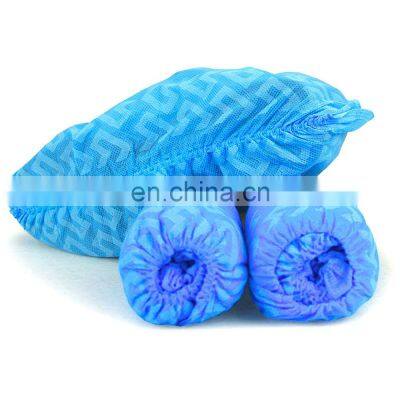 Blue Disposable Non Slip Polypropylene PP Shoe Covers