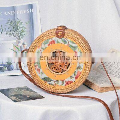 High Quality Rattan Bag Style Bohemian New Design Bali Handbag Beach Bag Straw WOven Wholesale photo-5