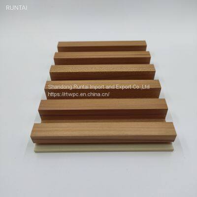 new model indoor flueted panel borad wpc interior wall cladding 150-16mm