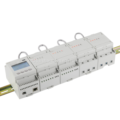 Acrel din rail  Multi Circuit Electrical Instruments 6 channel single phase 10(80)A High installation flexibility ADF400L-6D