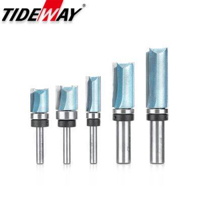 Tideway PATTERN BITS Wood Woodworking Tungsten Straight Bit With Bearing photo-3