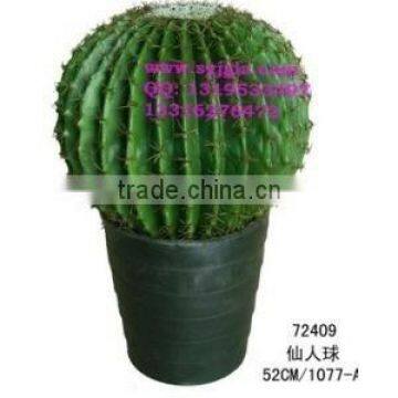 artificial potted cactus artificial green plants/artificial cactus plant