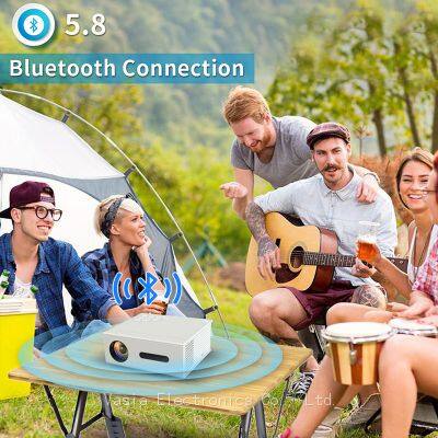 Best Buy Cheap Portable Home Theater Lcd Android 9.0 OS WIFI Bluetooth Projector photo-4