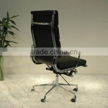 Aluminium Fauteuil high back soft pad group office chair