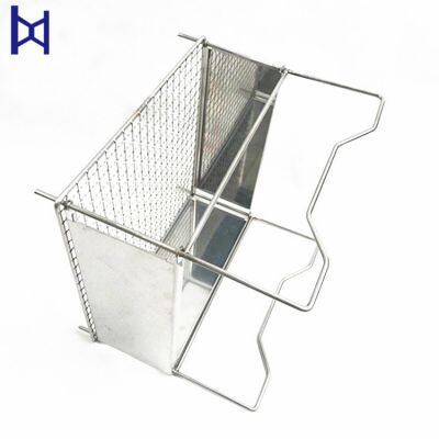 Metal Stainless Steel Wire Mesh Storage Basket For Home Goods photo-3