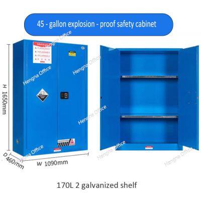 45 Gal Flammable Dangerous Goods Chemical Laboratory Safety Storage Cabinet