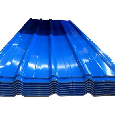 Galvanized Corrugated Steel Roof Sheet Galvanize Zinc Aluminum PPGI Metal Roofing Sheet photo-2
