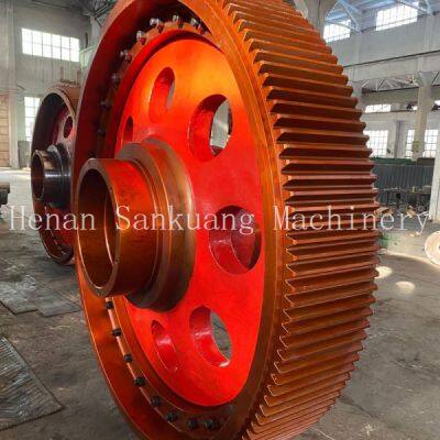 Hardened Steel Spur Gear 20CrMnTi Alloy With 58-62HRC Surface Hardness photo-5