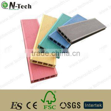 Superior, Eco and natural construction material, rainbow, colorful WPC decking, wood plastic composite