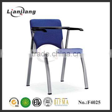 Stackable university chair reading chair with writing tablet