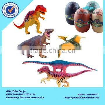 Fancy assembly colorful plastic dinosaur puzzle in jurassic egg for children puzzle games