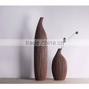 Jiayi selling high-end European resin vases abstract artistic drawing creative arts and crafts home decoration wild