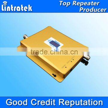 2015 lintratek hot-sale repeater good at Malaysia 900 1800mhz dual band repeater receiver gsm dcs repeater 2g network repeater