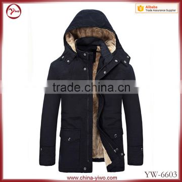 Winter sports wear canvas cotton Men Casual Jacket