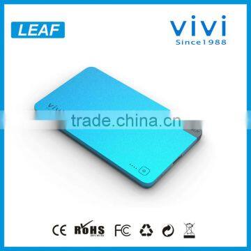 New arrival polymer lithium battery power bank 5000mah 5V 2.1A for pad mini and tablet pc also samsung galaxy note