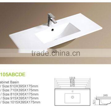 New Arrival Bathroom Ceramic Cabinet Basin for Different Market photo-2