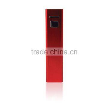 Alibaba alluminum alloy 2600mAh power bank