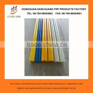 plastic reinforced composite hollow fiberglass tube for handle