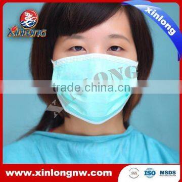 Spunlace Face Mask, Disposable Face Mask, Non-woven Face Mask, Surgical Face Mask, Disposable Medical Mask, Surgical Mask, Gauze photo-2