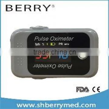 LCD screen Two kinds of display Excellent finger pulse oximeter with Bluetooth Wireless