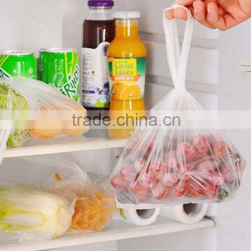 Manufacture Transparent Cheap Food Grade pe T-shirt Plastic Bags on Roll Supplier's Choice photo-3