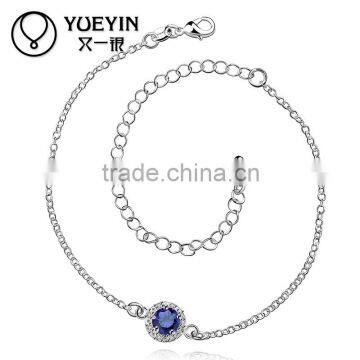 Handmade Mixed Styles Nickel Free Sapphire Wholesale Foot Jewelry