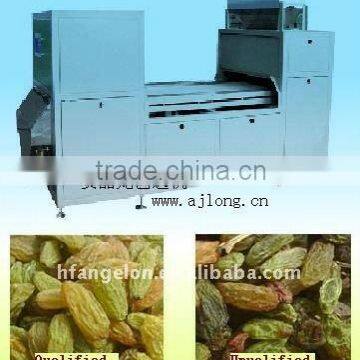 Raisins color sorting machine