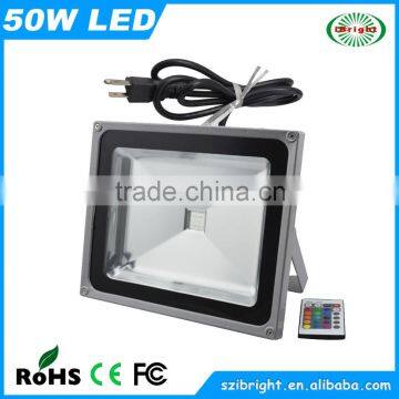 50w led color changing outdoor flood light housing