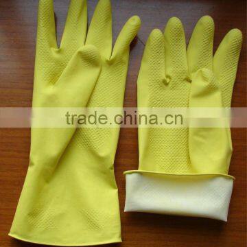 Latex household glove